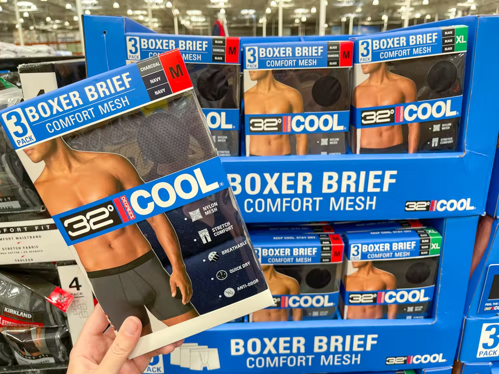 32 Degrees Boxer Briefs Costco