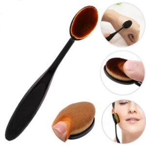 Brocha ovalada para maquillaje