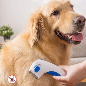 Peine de mascotas para matar pulgas o garrapatas