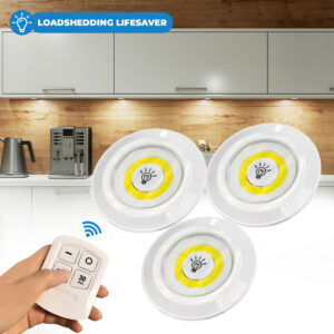 Set de luces con control remoto