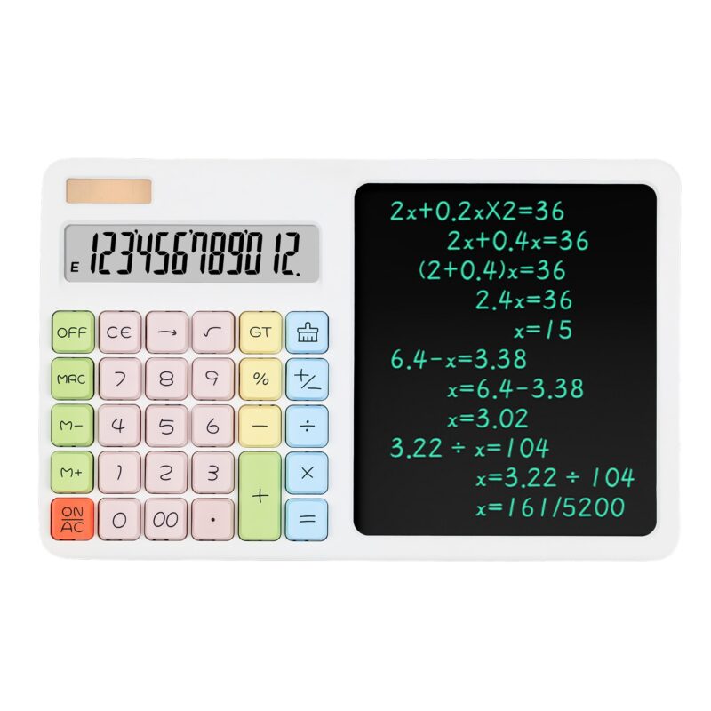 Calculadora con pantalla para notas - Imagen 2