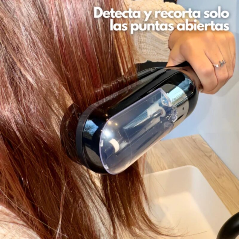 Cortador de cabello puntas abiertas