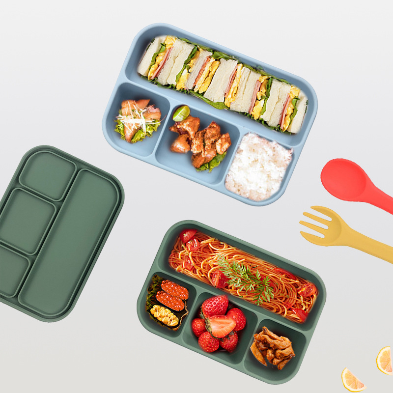 Bento lunch de silicón