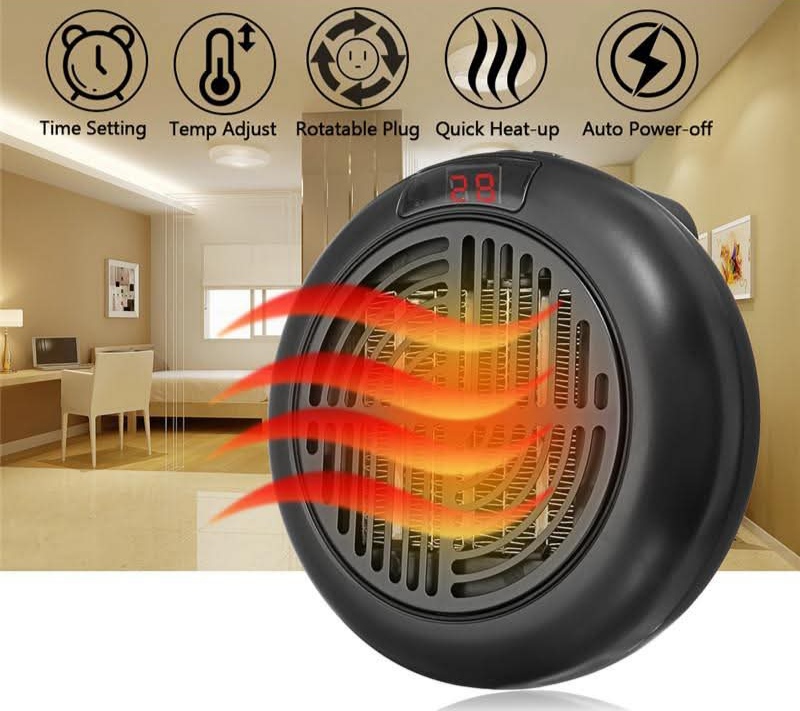 Calefactor eléctrico portátil