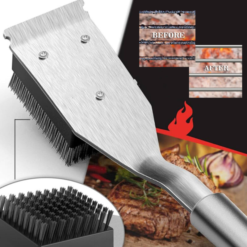 Cepillo para limpieza de parrilla
