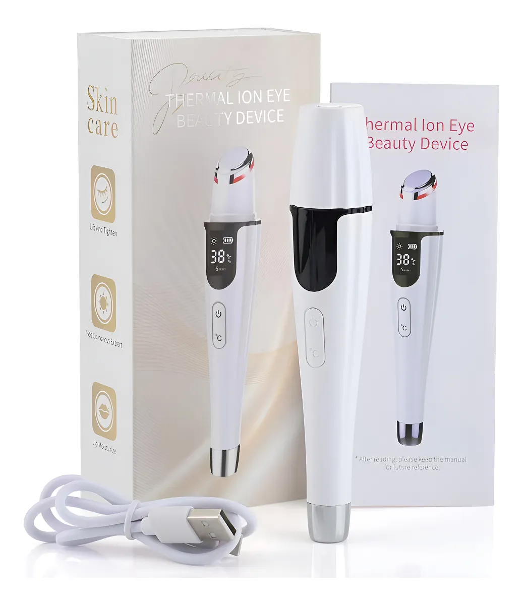 Masajeador Ionico para Contorno de Ojos