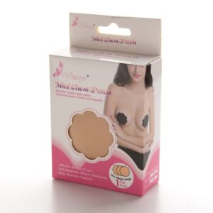 Pezoneras de silicón y tela