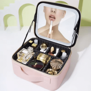Cosmetiquera con luz led