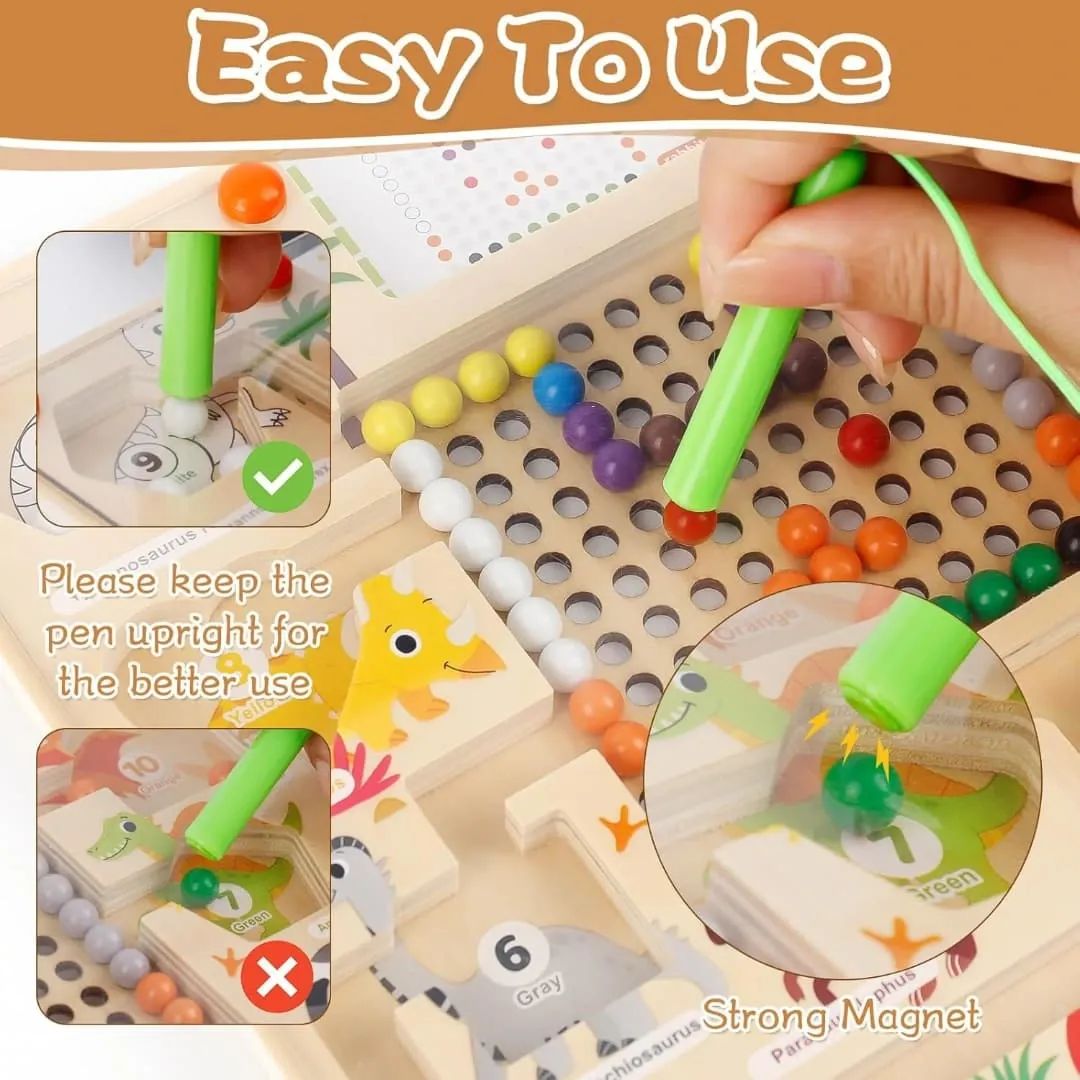 Juguete educativo Tablero Montessori Multifuncional - Imagen 2