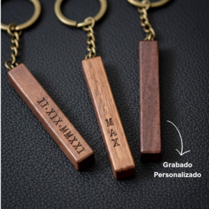 Llavero personalizado con grabado