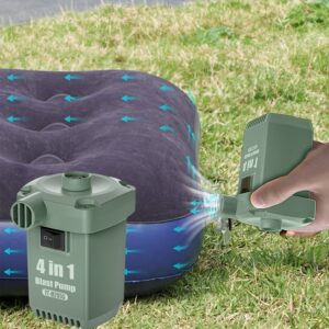 Bomba de aire eléctrica 4 en 1