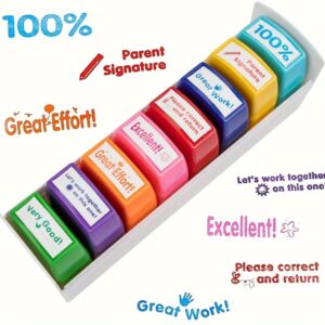 Set de 8 sellos para maestros