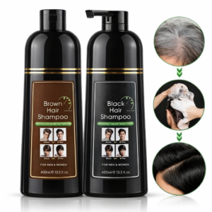 Shampoo natural para cubrir canas