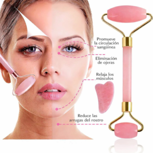 Rodillo y Gua Sha